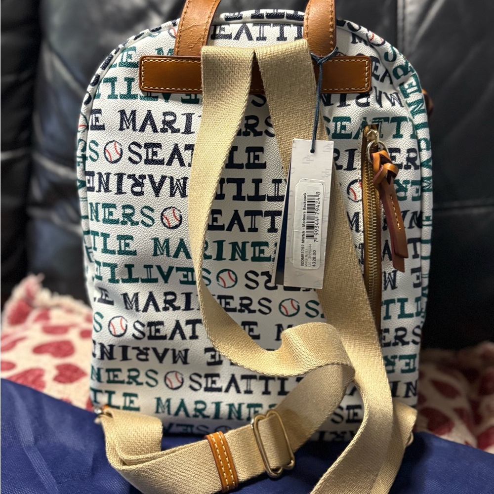 Dooney & Bourke Seattle Mariners Backpack - Picture 3 of 9